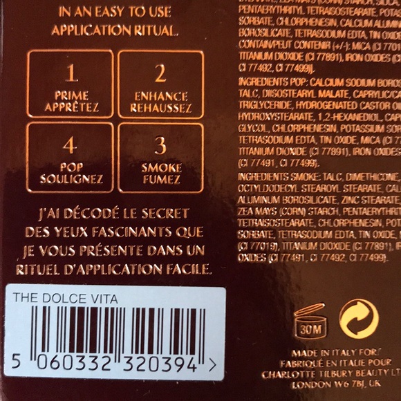 Charlotte Tilbury LUXURY PALETTE
THE Dolce vita - Picture 8 of 8